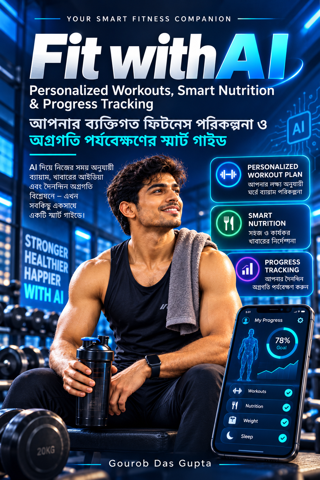 Cover of Fit with AI by Gourob Das Gupta